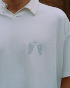 Polo oversize cropped - Bianco