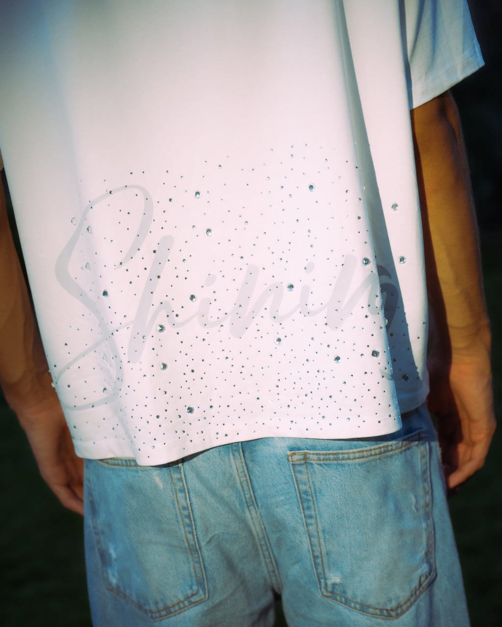 Polo oversize cropped - Bianco