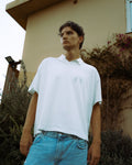 Polo oversize cropped - Bianco